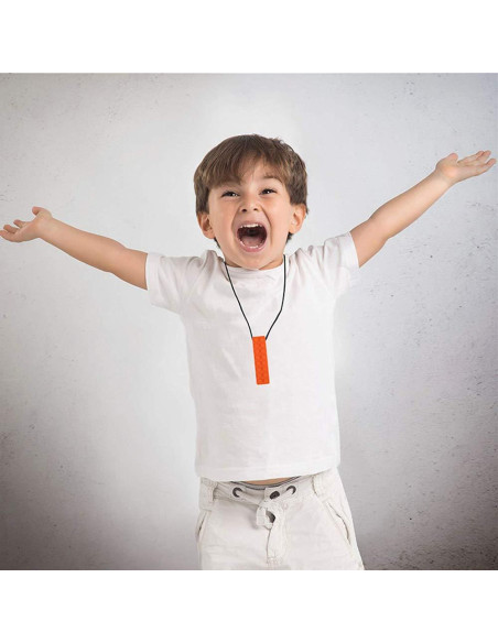 Collar Masticable Sensorial Silicona Grado Alimenticio 5 PCS