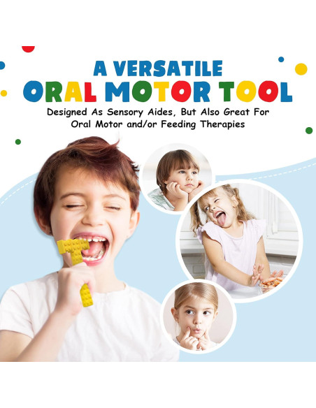 Juguetes Masticables Sensibles Lull Kids - 2 Paquete