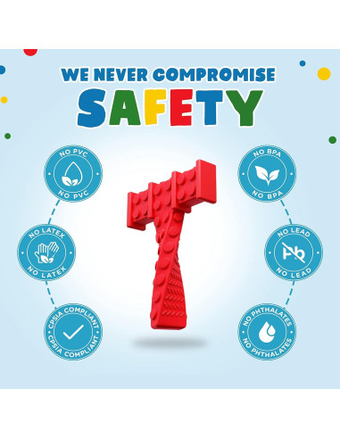 Juguetes Masticables Sensibles Lull Kids - 2 Paquete