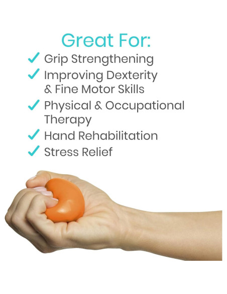 Putty Terapéutica Vive Health - 6 Paquetes de 85g - Resistencia Variable