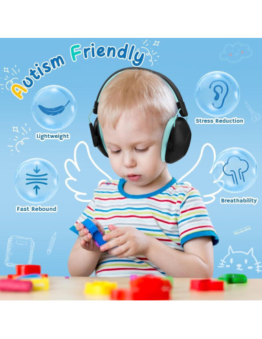 Auriculares Canceladores de Ruido Kalence para Niños 26dB