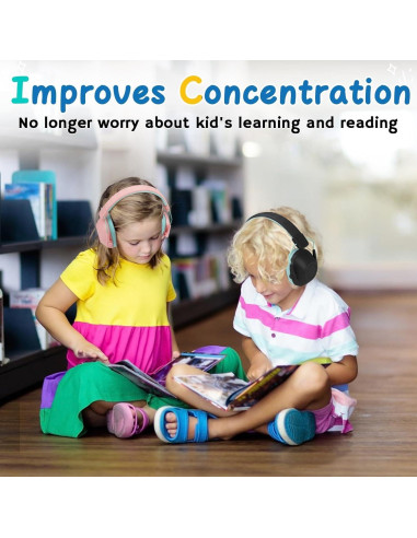 Auriculares Canceladores de Ruido Kalence para Niños 26dB