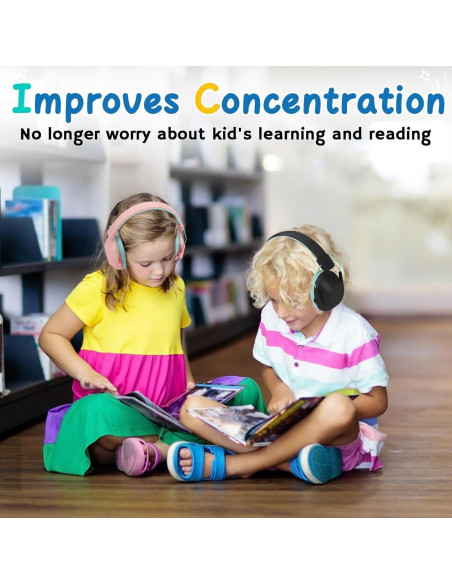 Auriculares Canceladores de Ruido Kalence para Niños 26dB