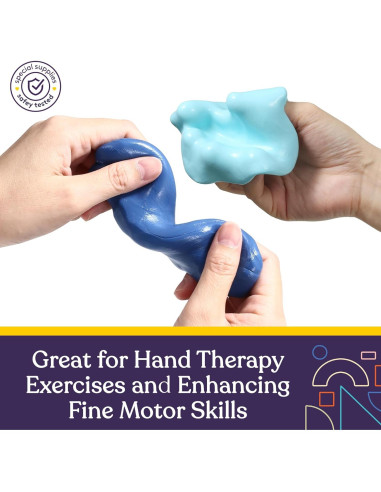 Pasta Terapéutica Suministros Especiales 6 Colores 3 oz