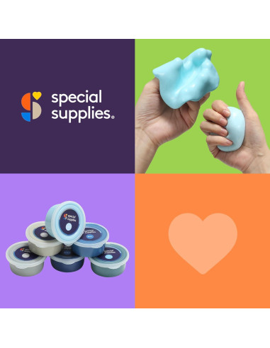 Pasta Terapéutica Suministros Especiales 6 Colores 3 oz