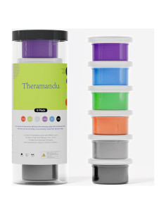 Kit de Masilla Terapéutica Theramandu - 6 Resistencias, 85g cada una