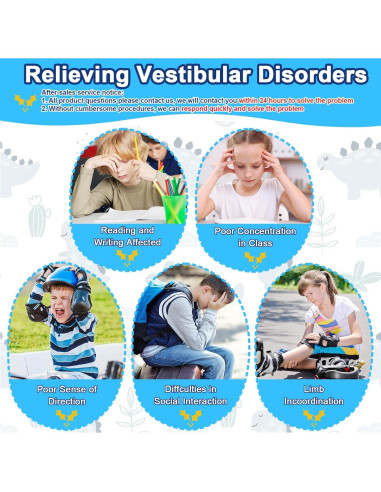 Silla Giratoria Sensorial NeoKaleido Rhea-Chair Azul