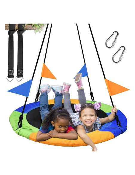 Columpio de Árbol PACEARTH 101.6 cm Multicolor 408 kg
