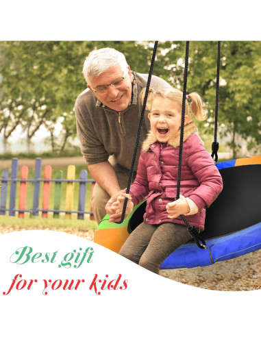 Columpio de Árbol PACEARTH 101.6 cm Multicolor 408 kg