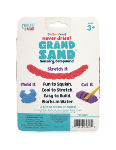Kit de Arena Sensory Grand Sand 3 Pack Chuckle y Roar 2