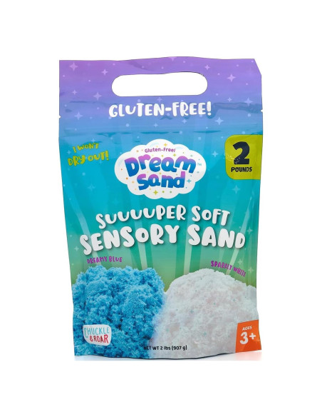 Arena Sensorial a Granel Chuckle y Roar 2lbs Multicolor