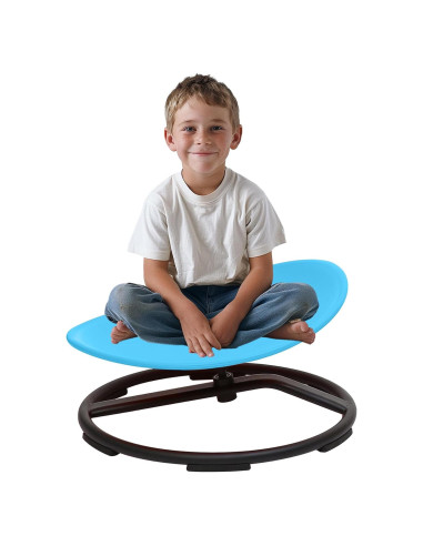 Silla Giratoria Sensorial Domaxarts Azul para Niños 3+