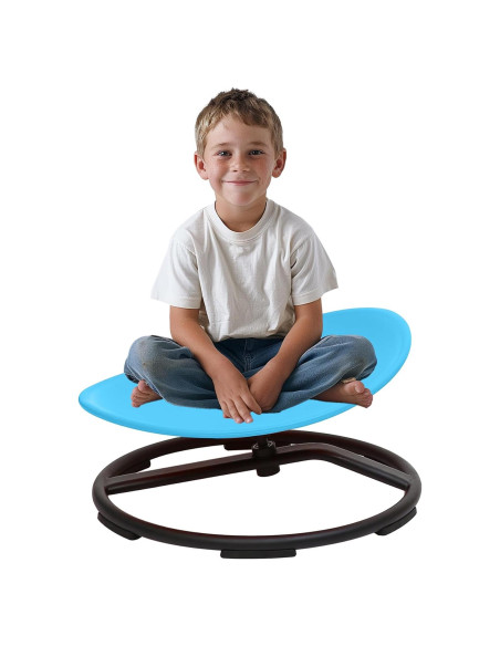 Silla Giratoria Sensorial Domaxarts Azul para Niños 3+