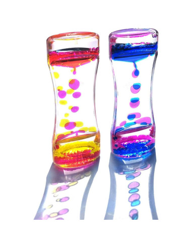 Temporizador Líquido YUE MOTION - Paquete de 2 Juguetes Sensoriales