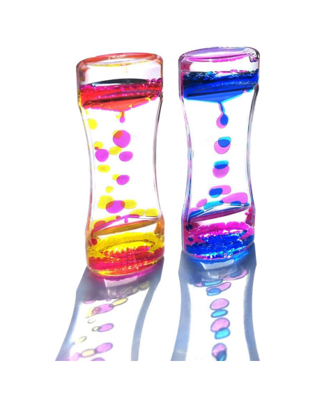 Temporizador Líquido YUE MOTION - Paquete de 2 Juguetes Sensoriales