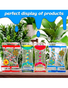 Temporizador Líquido Antiestrés XINBAOHONG 4-Pack 12.91cm 2