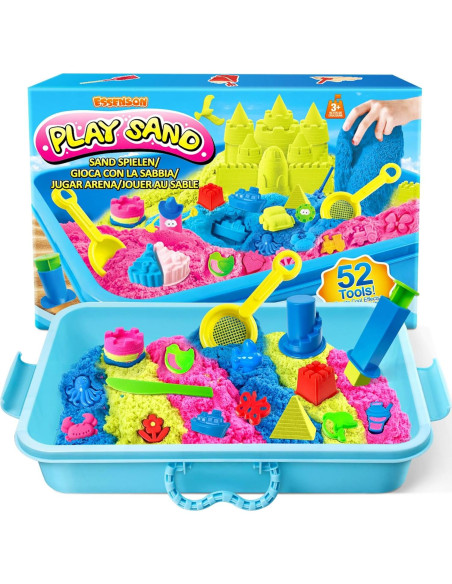 Caja Sensorial ESSENSON - Kit de Arena 52 PZS con 1.36kg