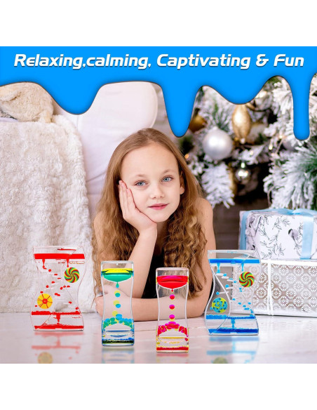 Temporizador Líquido Antiestrés XINBAOHONG 4-Pack 12.91cm