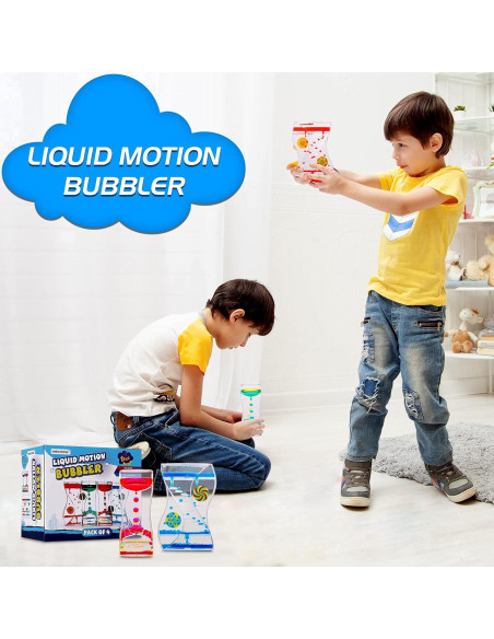 Temporizador Líquido Antiestrés XINBAOHONG 4-Pack 12.91cm