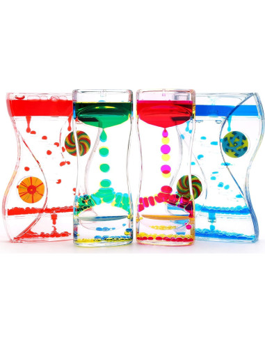 Temporizador Líquido Antiestrés XINBAOHONG 4-Pack 12.91cm