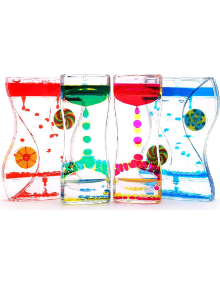 Temporizador Líquido Antiestrés XINBAOHONG 4-Pack 12.91cm