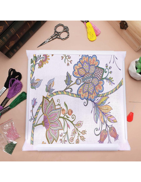 Aros de Bordado Cuadrados Pllieay - 3 Tamaños 15.2/20.3/27.9 cm