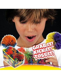 Pelota Antiestrés Bandy JA-RU 3" Color Aleatorio para Niños y Adultos 2