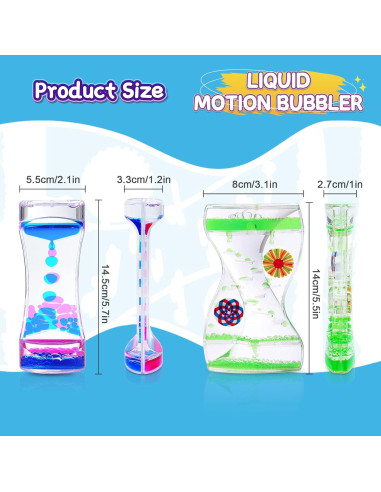 Paquete de 3 Temporizadores de Movimiento Líquido Deegoo-FPV