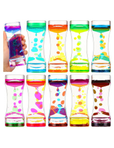 Paquete de 10 Temporizadores de Burbuja Motionchic 14.5 cm