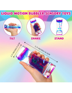 Paquete de 10 Temporizadores de Burbuja Motionchic 14.5 cm 2