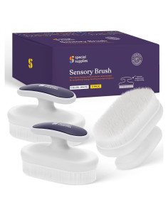 Cepillos Terapéuticos Sensores Suministros Especiales - 3 Piezas