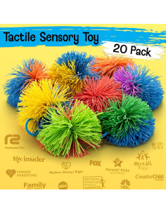 Pelotas Stringy Sensory Refresh Sports - Paquete de 20 Unidades 2