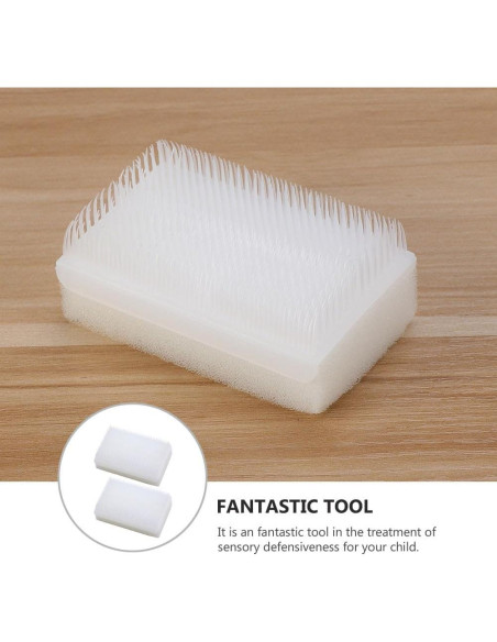 Cepillo Sensorial Wilbarger HONMEET 2 Pcs Terapia Ocupacional