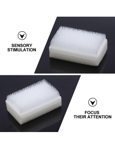 Cepillo Sensorial Wilbarger HONMEET 2 Pcs Terapia Ocupacional