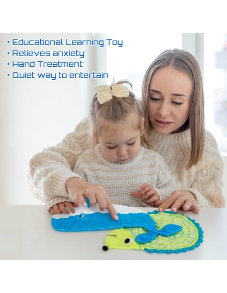 Alfombra Sensorial de Laberinto de Canicas Inbeby - 5 Pcs Animales