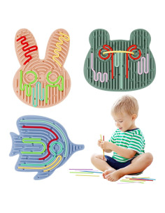 Tablero Sensorial de Silicona JooKiddie 3PCS para Niños 3+