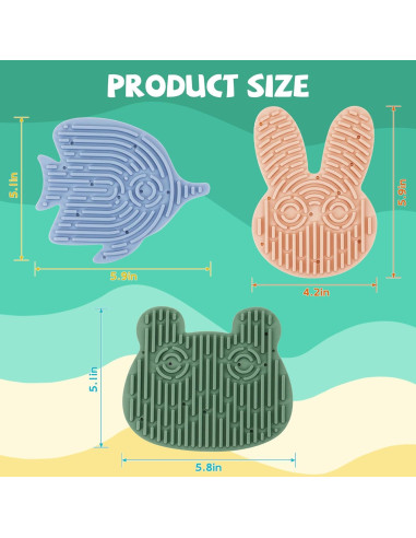 Tablero Sensorial de Silicona JooKiddie 3PCS para Niños 3+