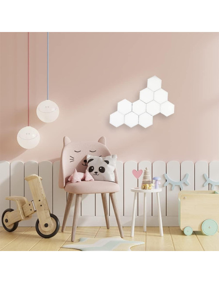 Luces Sensitivas Táctiles LED Brillante Autismo - 6 Piezas