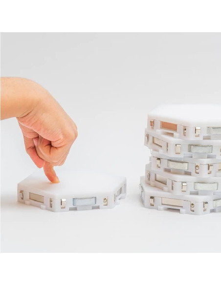 Luces Sensitivas Táctiles LED Brillante Autismo - 6 Piezas