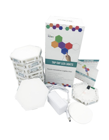 Luces Sensitivas Táctiles LED Brillante Autismo - 6 Piezas