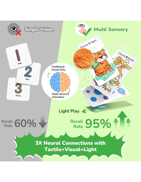 Juguetes Sensoriales JoyCat 13 Piezas para Niños 2-5 Años