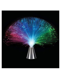 Lámpara de fibra óptica LED Joyzannu, multicolor, decorativa