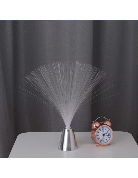 Lámpara de fibra óptica LED Joyzannu, multicolor, decorativa