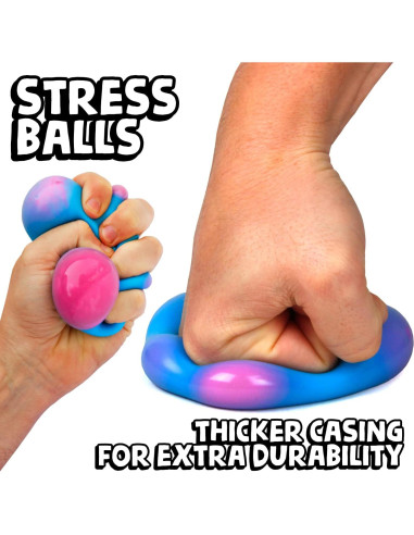 Bolas de Estrés BunMo 3pk - Juguetes Fidget Suaves para Niños