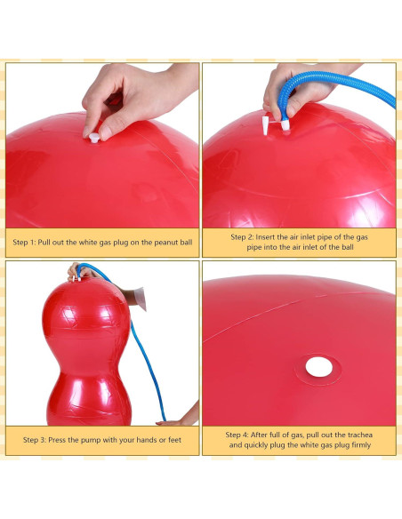 Outus Pelotas de Cacahuate 90 x 45 cm 2 Pcs con Bomba