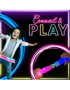 Tuberías Krunch Pop Glow - Paquete de 12 tuberías luminosas 2