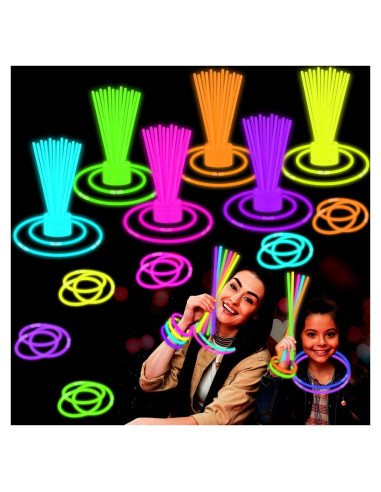 Varitas Brillantes de Halloween Liangyu 50 Piezas 21.6 cm