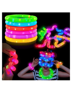 Juguetes de Palos Brillantes Halloween Kannove 6 PCS LED