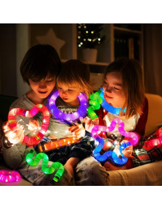 Juguetes de Palos Brillantes Halloween Kannove 6 PCS LED 2