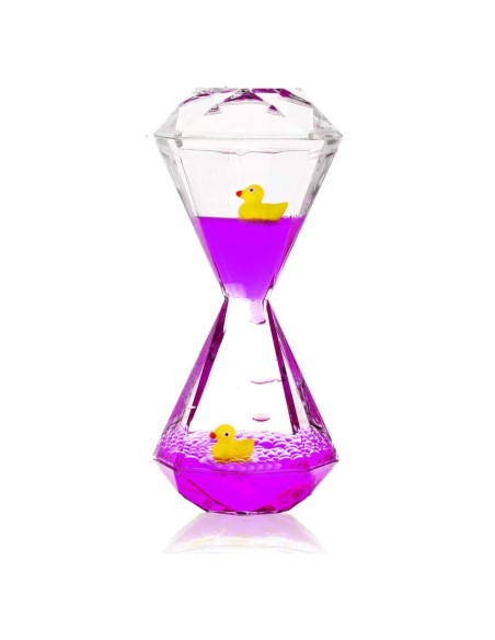 Temporizador Líquido Antiestrés YUE Motion 11x5cm con Juguete